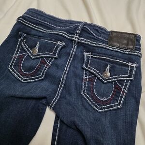 Vintage Y2K True Religion Casey Skinny Flap Super T Jeans